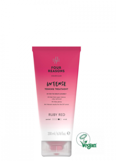 Four Reasons Color Mask Intense Toning Treatment Ruby Red 200ml